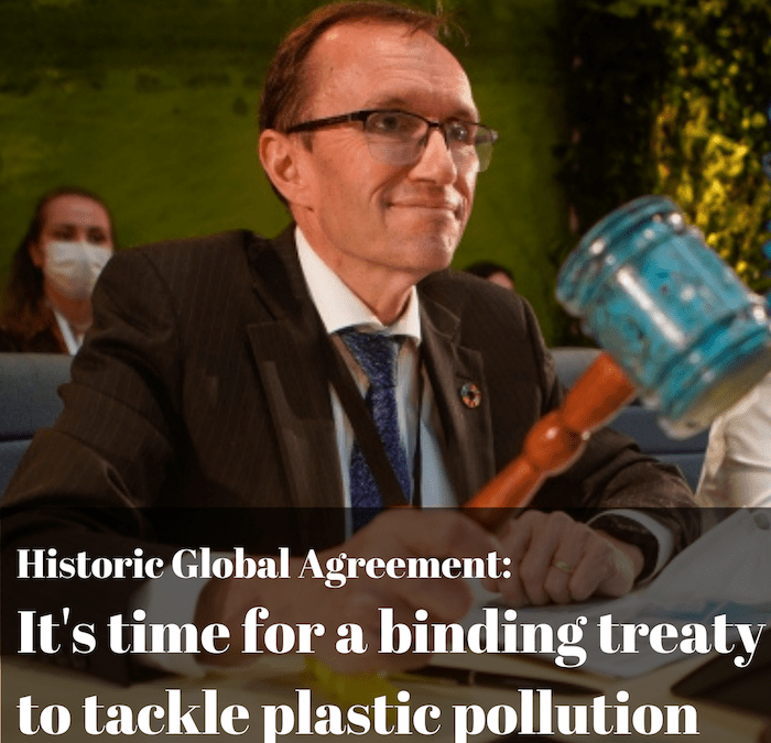 Historic Global Agreement Plastic Free Waters