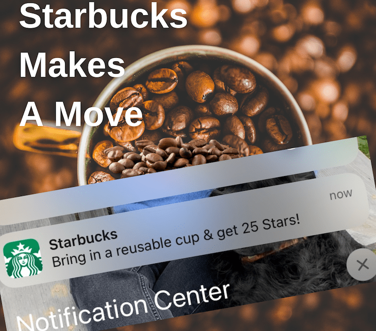 starbucks plastic free waters