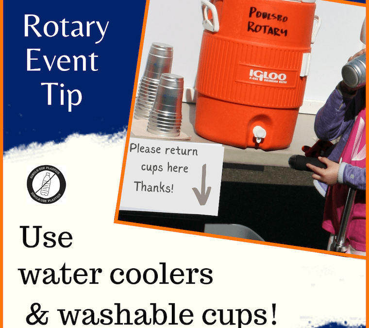 washable cup plastic free waters