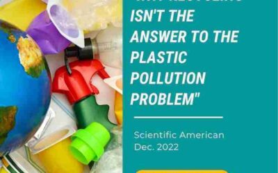 Why recycling isn’t the answer to plastic pollution problem
