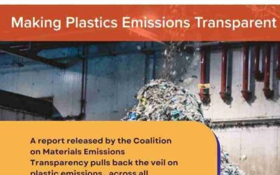 Making Plastic Emission Transparent