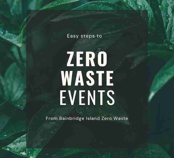 zero waste event